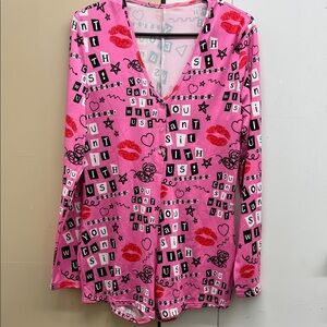 Pink Long Sleeve PJs